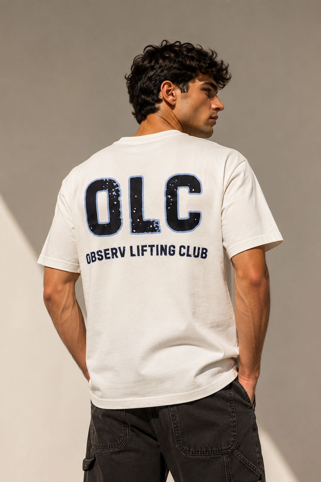 OLC Essential White Oversized Tee
