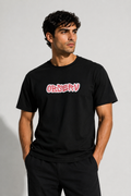 Crimson Smoke Oversized Tee