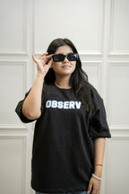 OLC Essential Black Oversized Tee