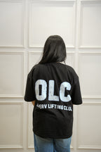 OLC Essential Black Oversized Tee