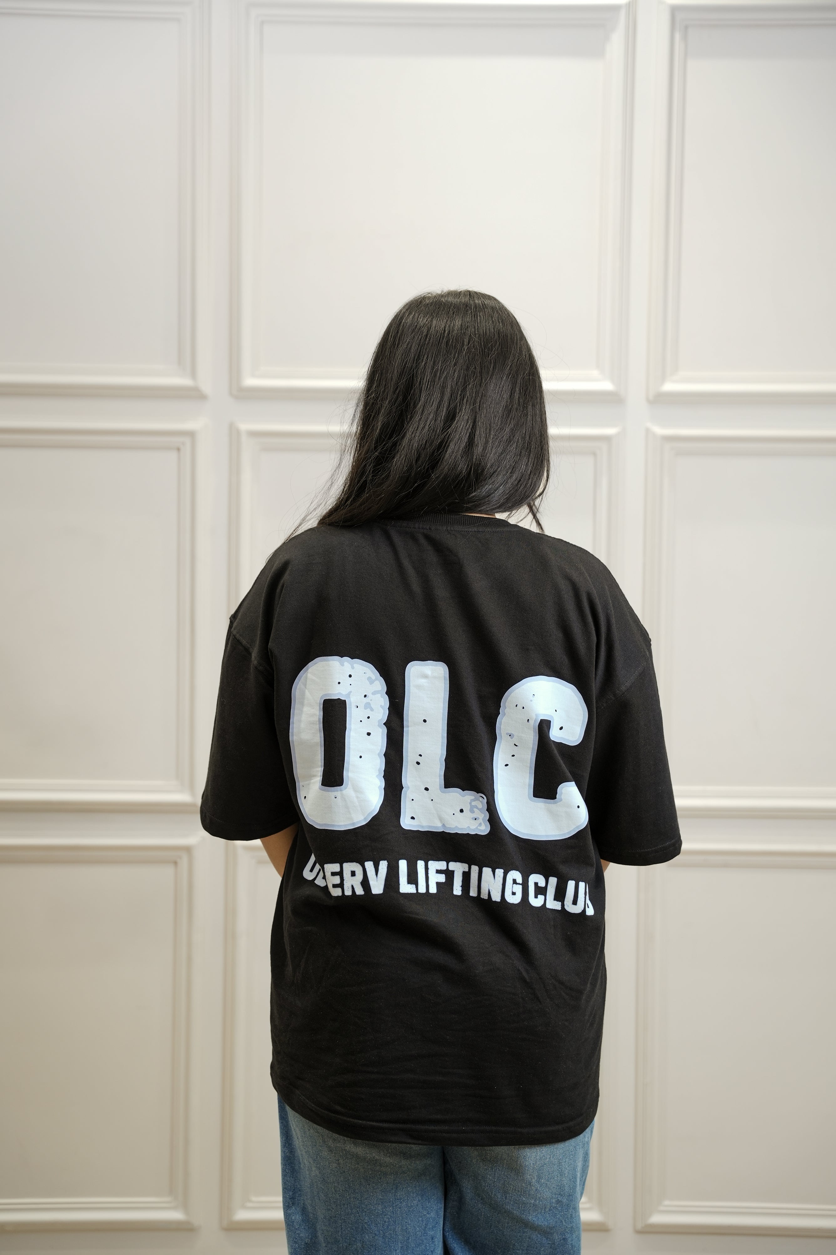 OLC Essential Black Oversized Tee