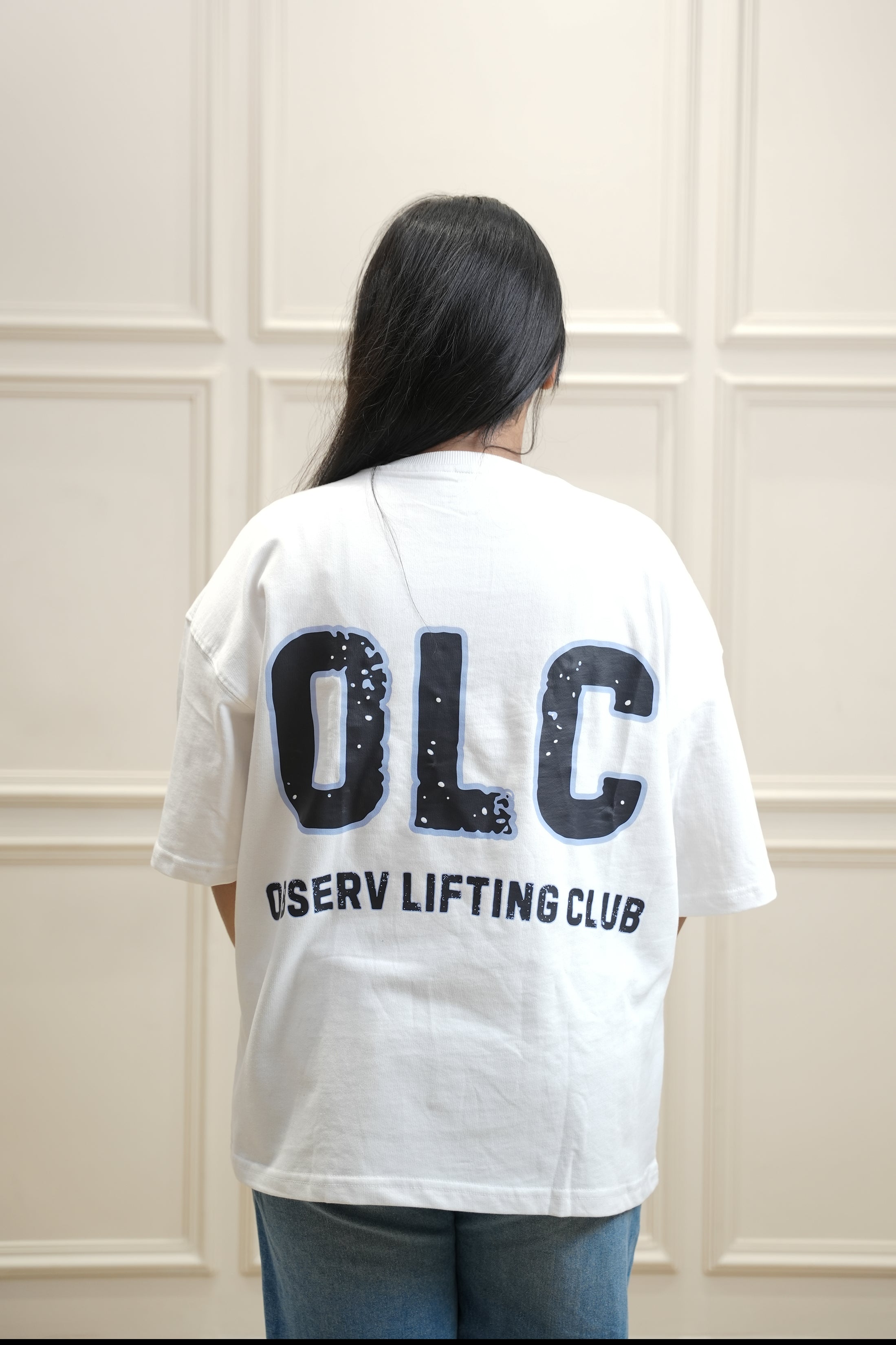 OLC Essential White Oversized Tee