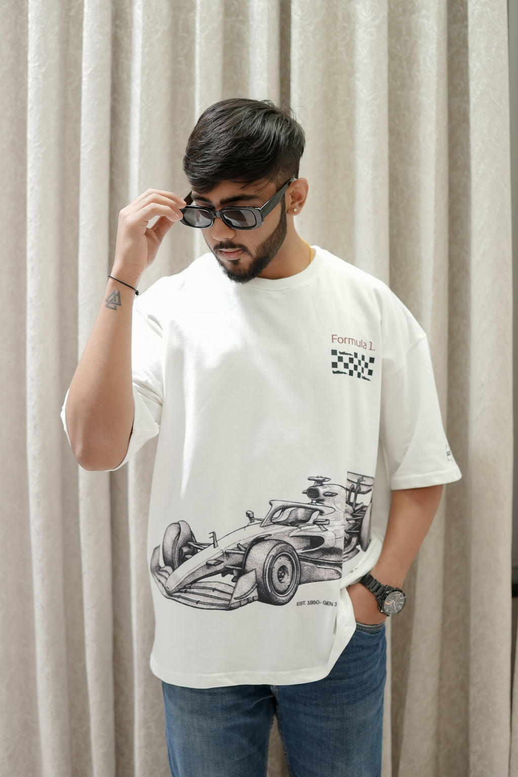 Formula Drift Oversized Tee