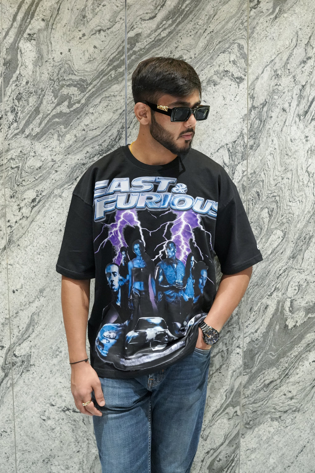 Midnight Nitro Oversized Tee