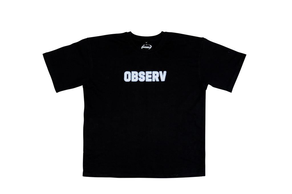 OLC Essential Black Oversized Tee
