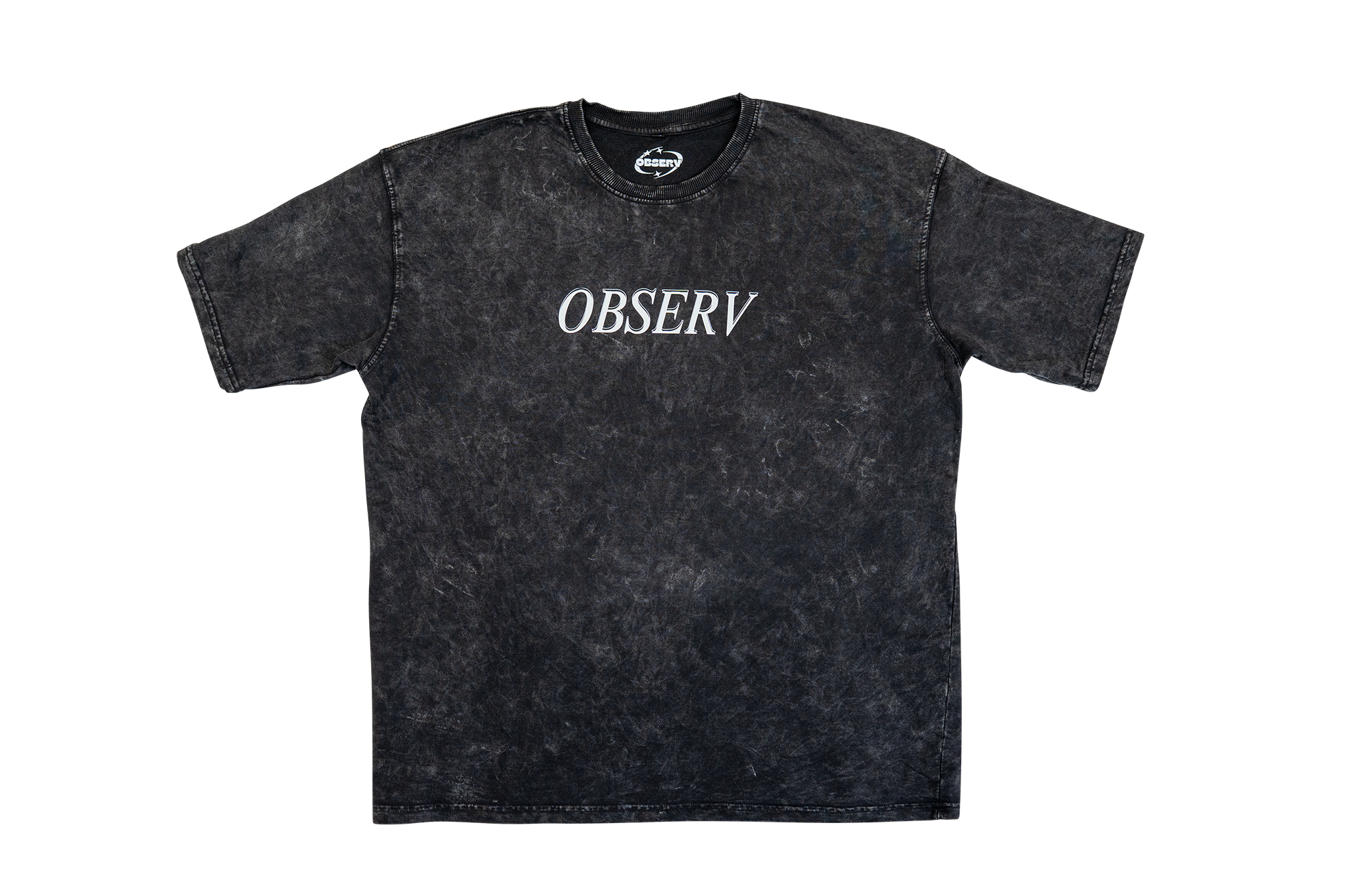 OBSERV Drift Acid Wash Oversized T-Shirt | Premium Streetwear Cotton Tee
