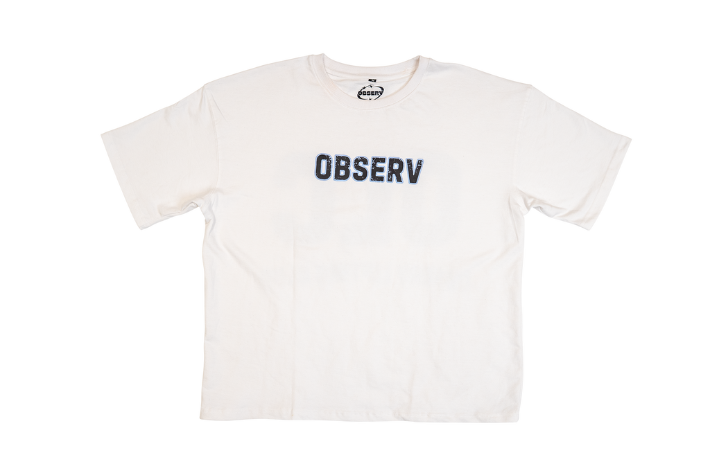 OLC Essential White Oversized Tee