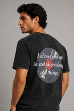 OBSERV Drift Acid Wash Oversized T-Shirt | Premium Streetwear Cotton Tee