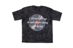 Drift acid wash oversized t shirt with back graphic streetwear by OBSERV